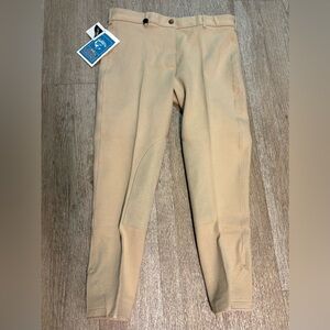 ONCOURSE COTTON NATURALS RIDING PANTS SIZE 30